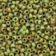 Miyuki seed beads 8/0 - Opaque picasso chartreuse 8-4515